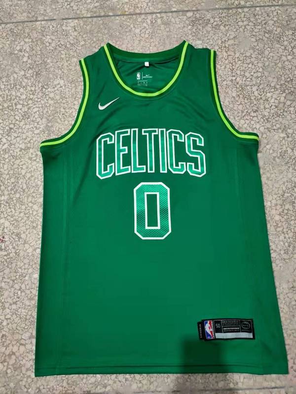 Men Boston Celtics 0 Tatum Green Nike 2025 NBA Jersey style 6